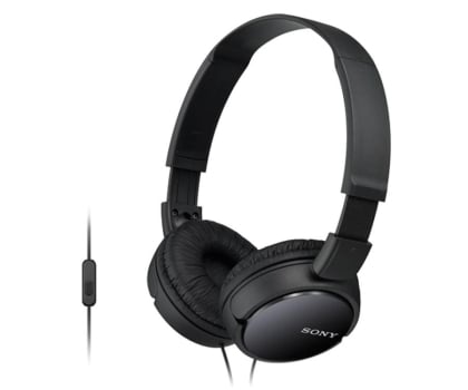 Słuchawki przewodowe Sony MDR-ZX110AP Czarne